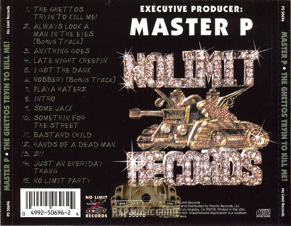 Master P The Ghettos Tryin To Kill Me! ReRelease. CD Rap Music Guide